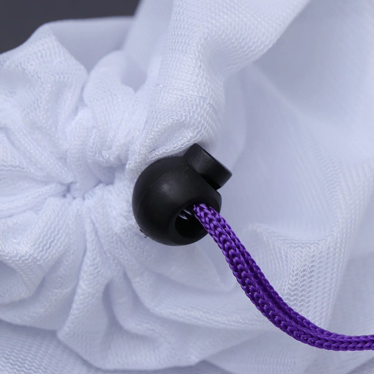 

5Pcs Strong Polyester Fiber Grocery Mesh Bags for Fruit and Veggie Protection with Drawstring Closure M Size Mesh Bags