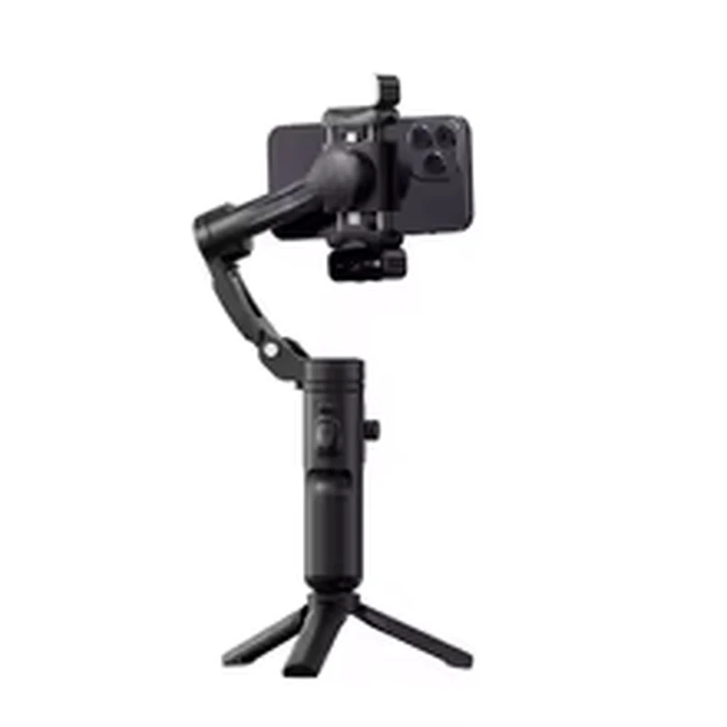 M03 Gimbal AI Tracking 3-Axis Stabilizer Magnetic Fill Light Detachable Mic Foldable Gimbal for iPhone Android for