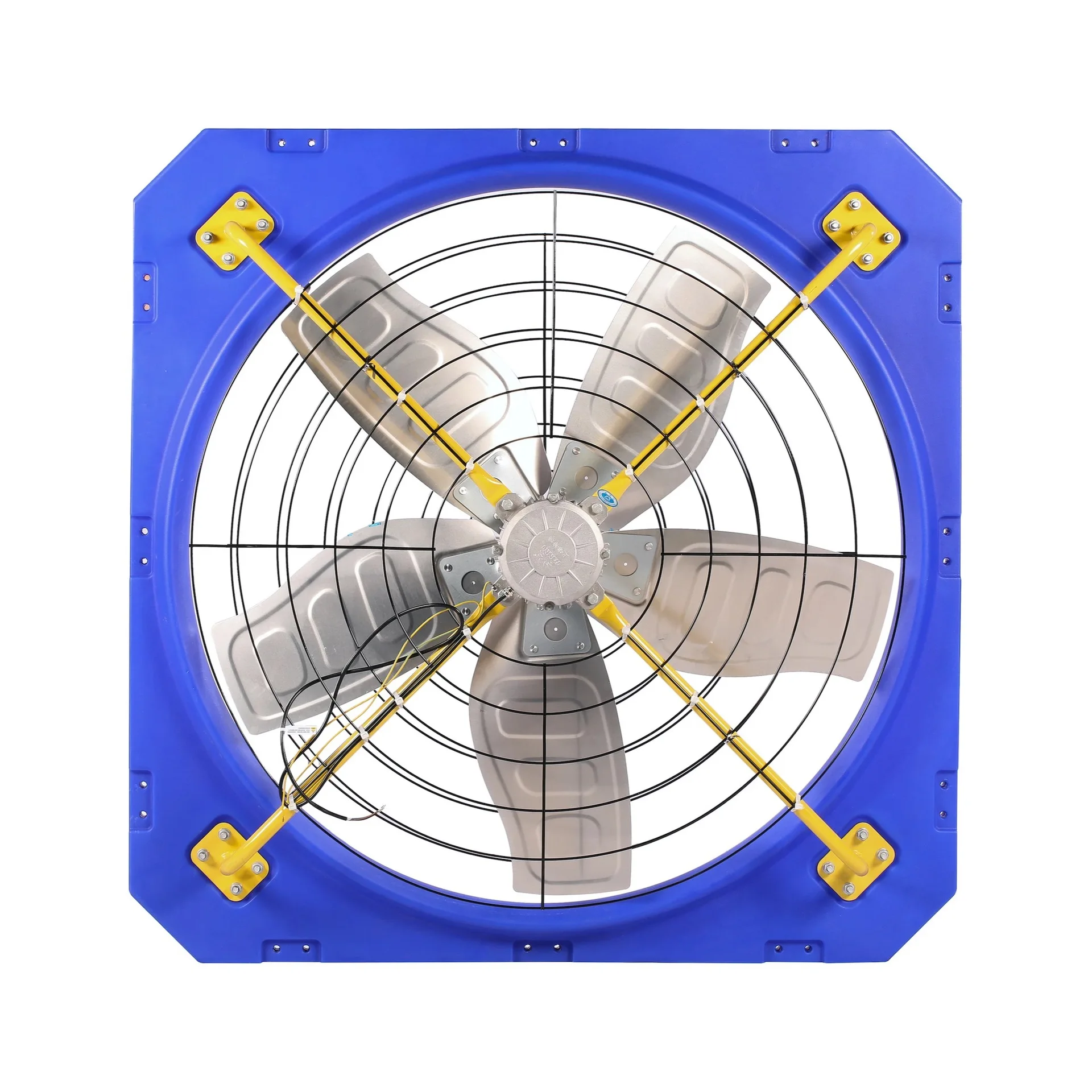48-Inch Dairy Farm Ventilation Exhaust Fan 380V with Screw Mounting for Cattle Farm  Fan with Durable Bearings