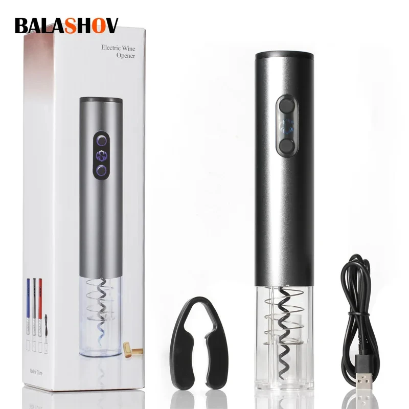Elektryczny otwieracz do butelek czerwonego wina aluminiowym nożem automatyczne otwieracze do czerwonego wina otwieracz do słoików domowe akcesoria kuchenne gadżety otwieracz do butelek