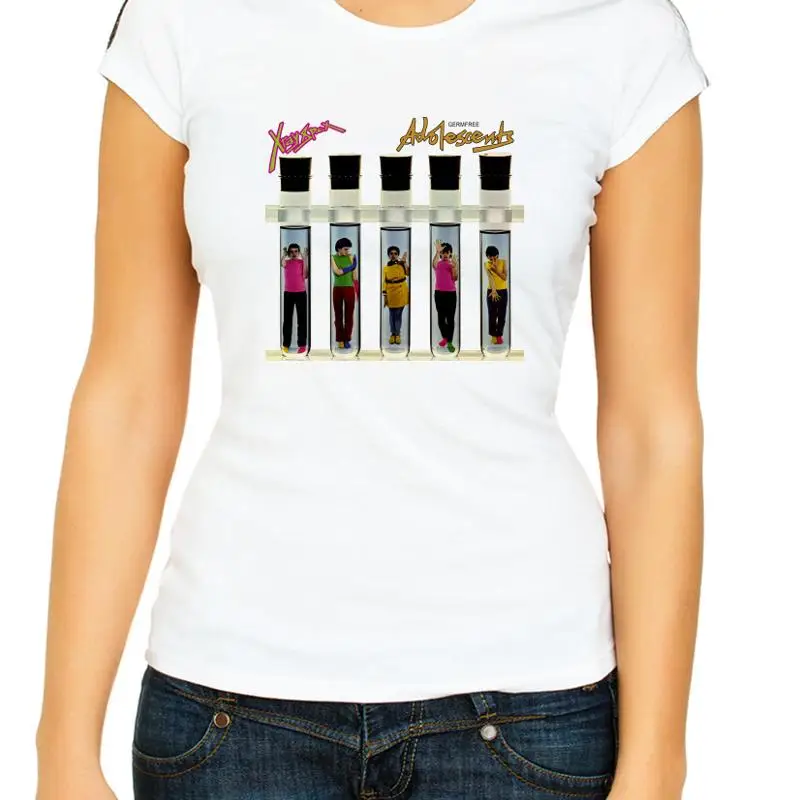 

Germfree Adolescents X Ray Spex 3 4 Short sleeve Woman T Shirt F107