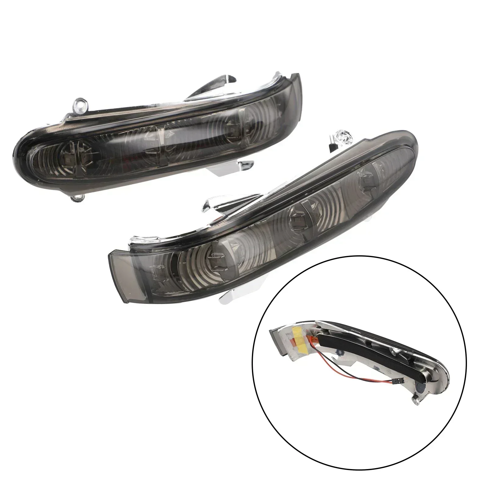 Upgrade your For Mercedes W215 CL Class with 2 LED Side Mirror Turn Signal Lights for enhanced style and safety