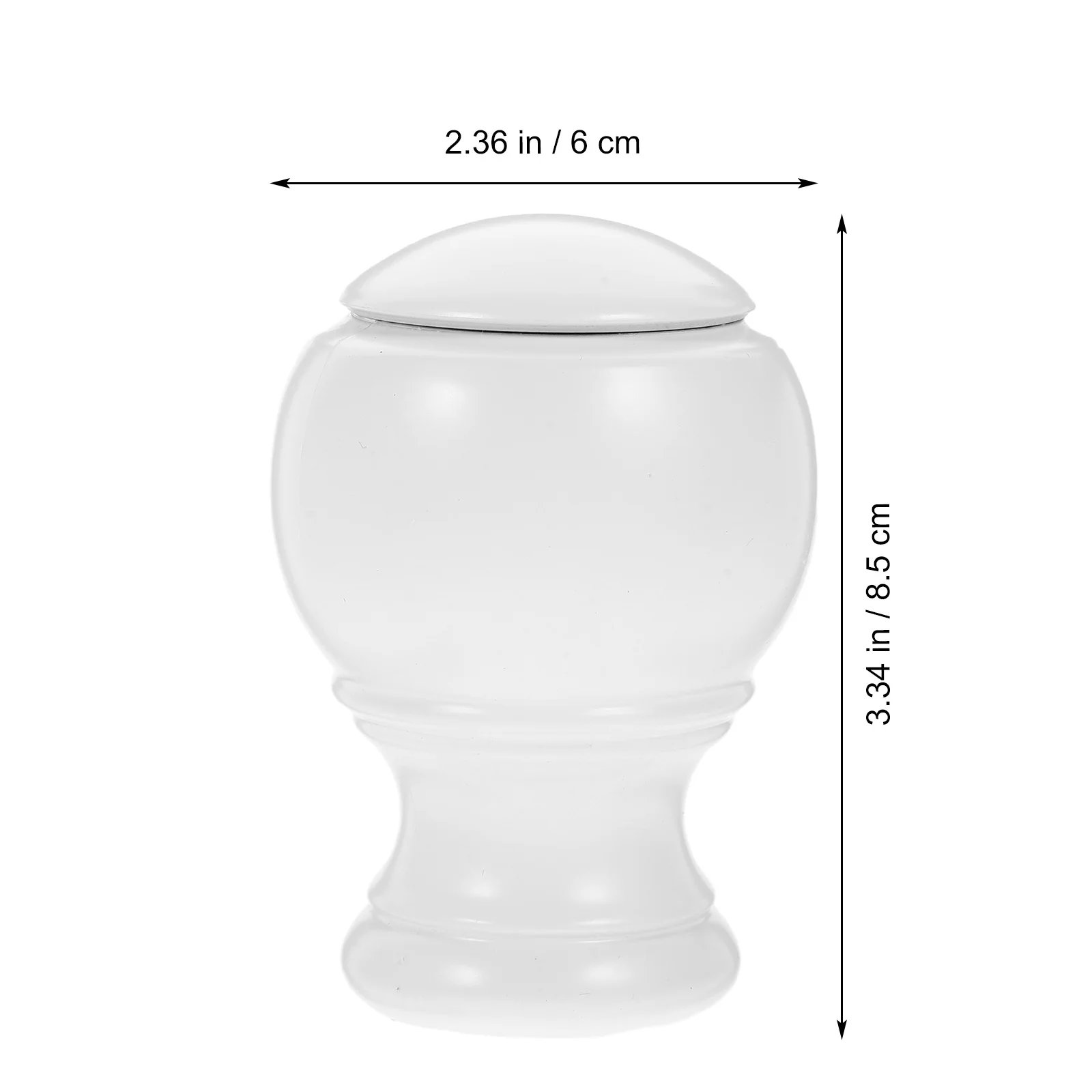 

2pcs Curtain Rod Decorative Heads Unique End Caps For Roman Pole Window Decoration Accessories Wear-Resistant Home