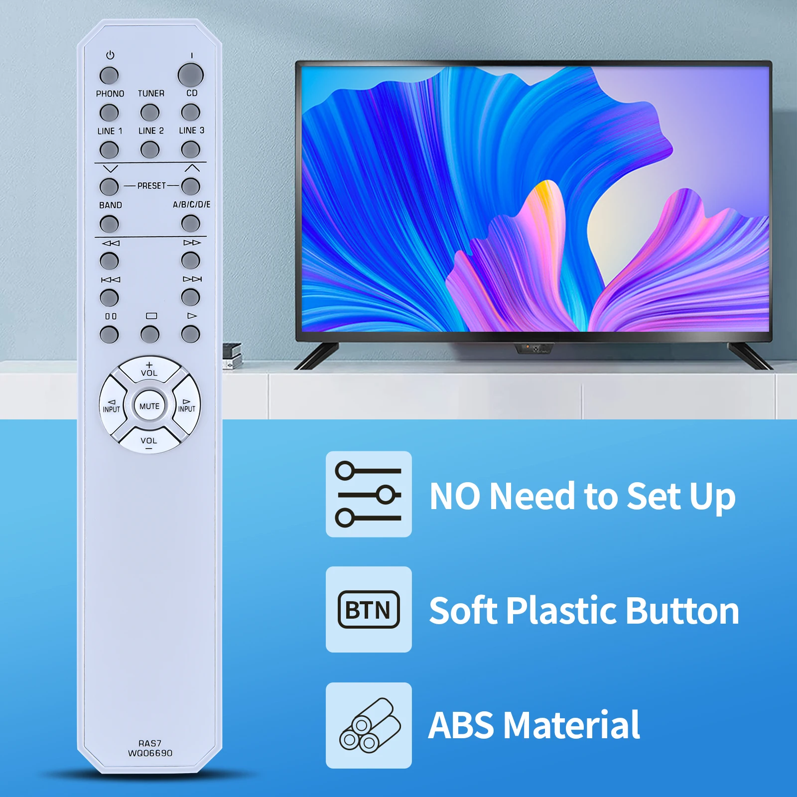 ヤマハA-S700,統合アンプ,ras7,wq06690,新規用のリモコン - AliExpress 44