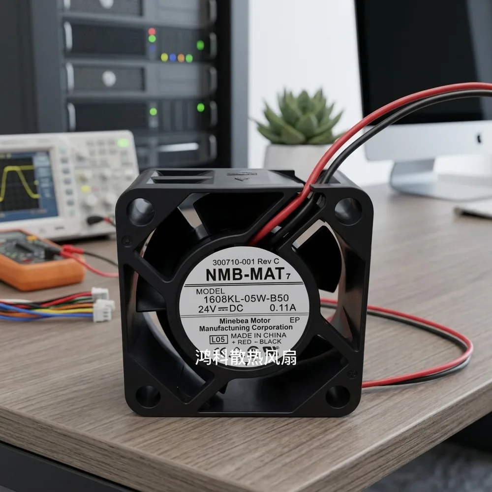 

For NMB 1608KL-05W-B50 4020 DC24V 0.11A 2-Wire Inverter Cooling Fan