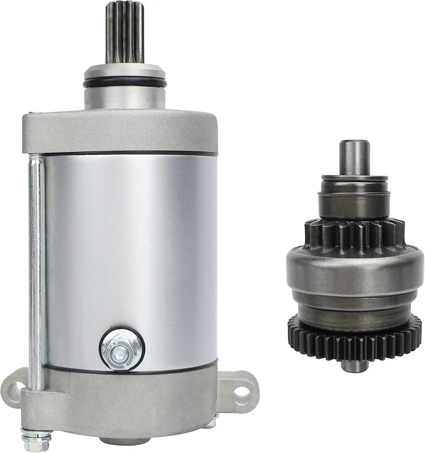 18759 Starter Motor & Drive Bendix  For Yamaha Grizzly 600 YFM600 Engine 1998-2001 4WV-81890-00,4WV-15650-02-00,4WV-15570-01-00