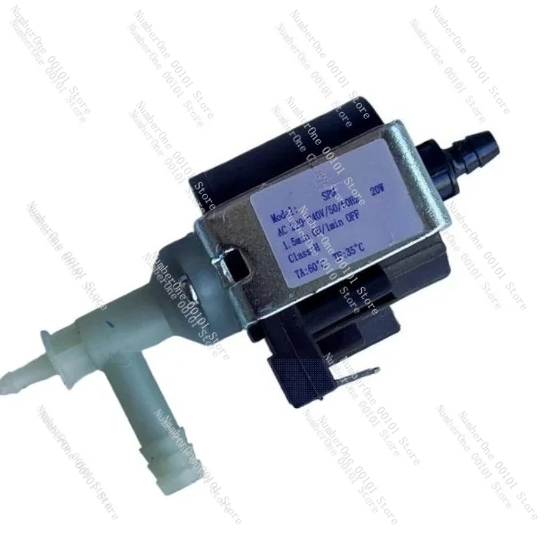 20W 220-240V Mini Electromagnetic Pump, Self-Priming Water Pump for Steam Cleaner, 50Hz