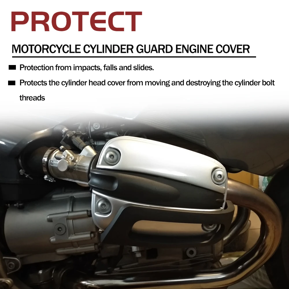 For BMW R1100GS R1100S R1150RT R1150R R1150RS R1150 RT/RS/R 2001-2003 Motorcycle Cylinder Guard Engine Cover Side Protection