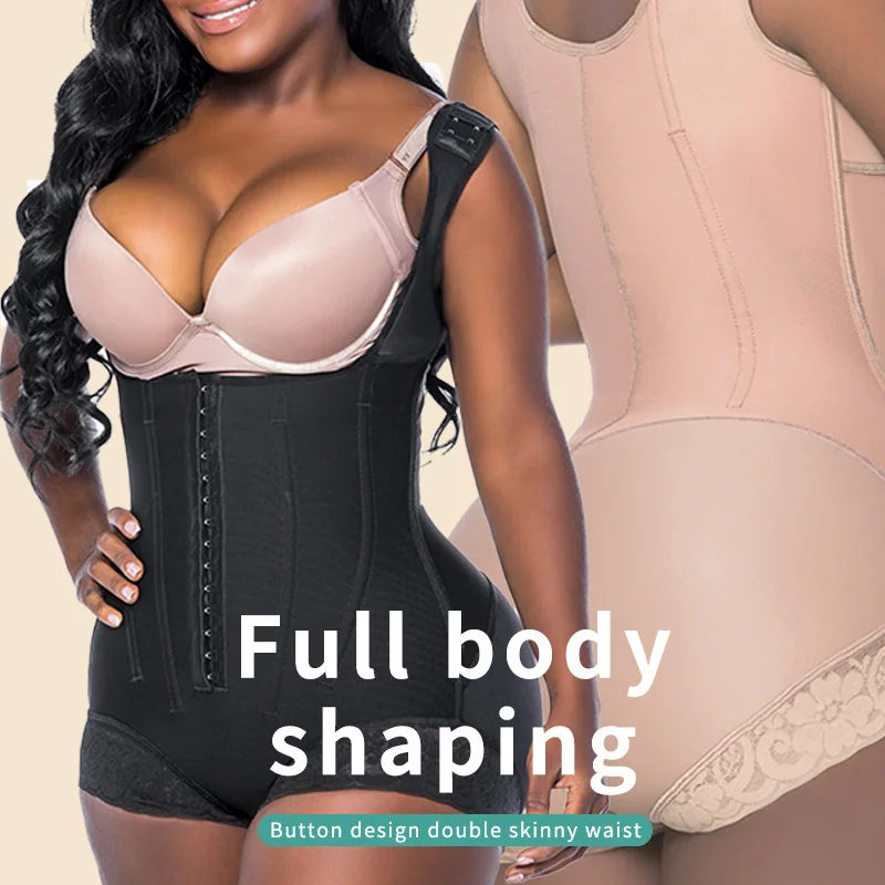 

Shapewear Plus Steel Bone Corset Plus Size Breasted Body Shaping Tights Belly Pants
