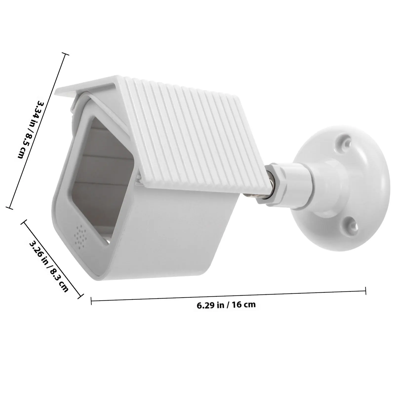 1Set Plastic Waterproof Security Camera Cover Outdoor Camera Rain Covers Protective Sunshade Dust Shield