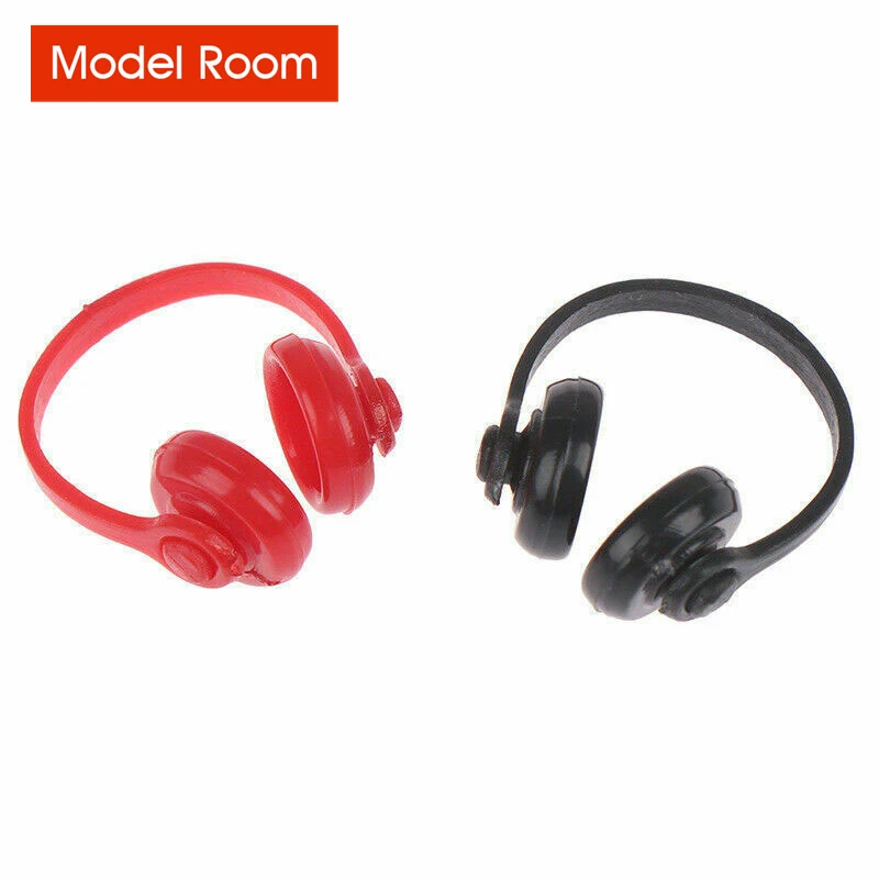 1/12 Scale Mini Earphone Model Soldier Accessories Scene Props Fit 6'' Action Figure Body Dolls