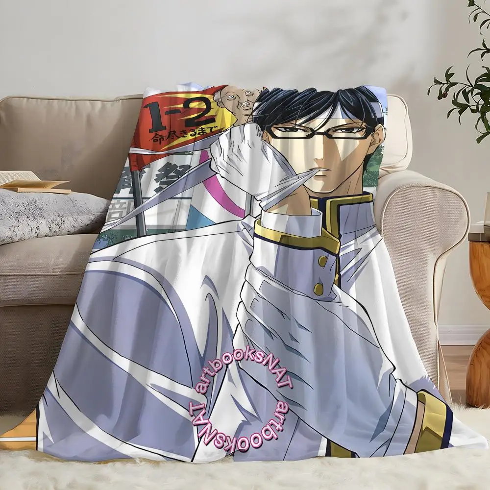 Haven't You Heard I'm Sakamoto Throw Soft Coral Fleece Blanket 310gsm Fluffy Warm Throw for Sofa Bed Couch Bedroom Decor