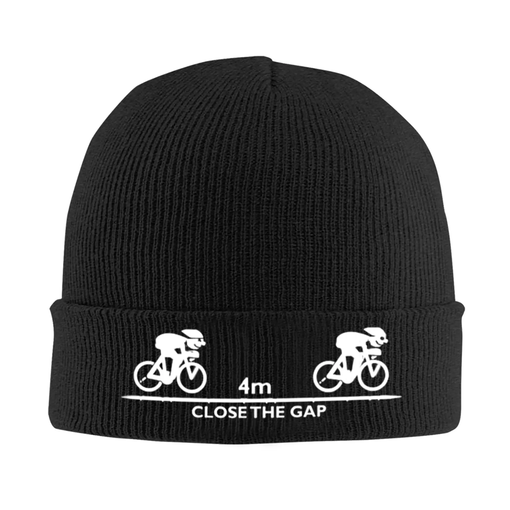 Zwift Close the Gap Gorro de punto cálido Gorro de punto de invierno Gorros Gorros Gorros de hip hop para unisex