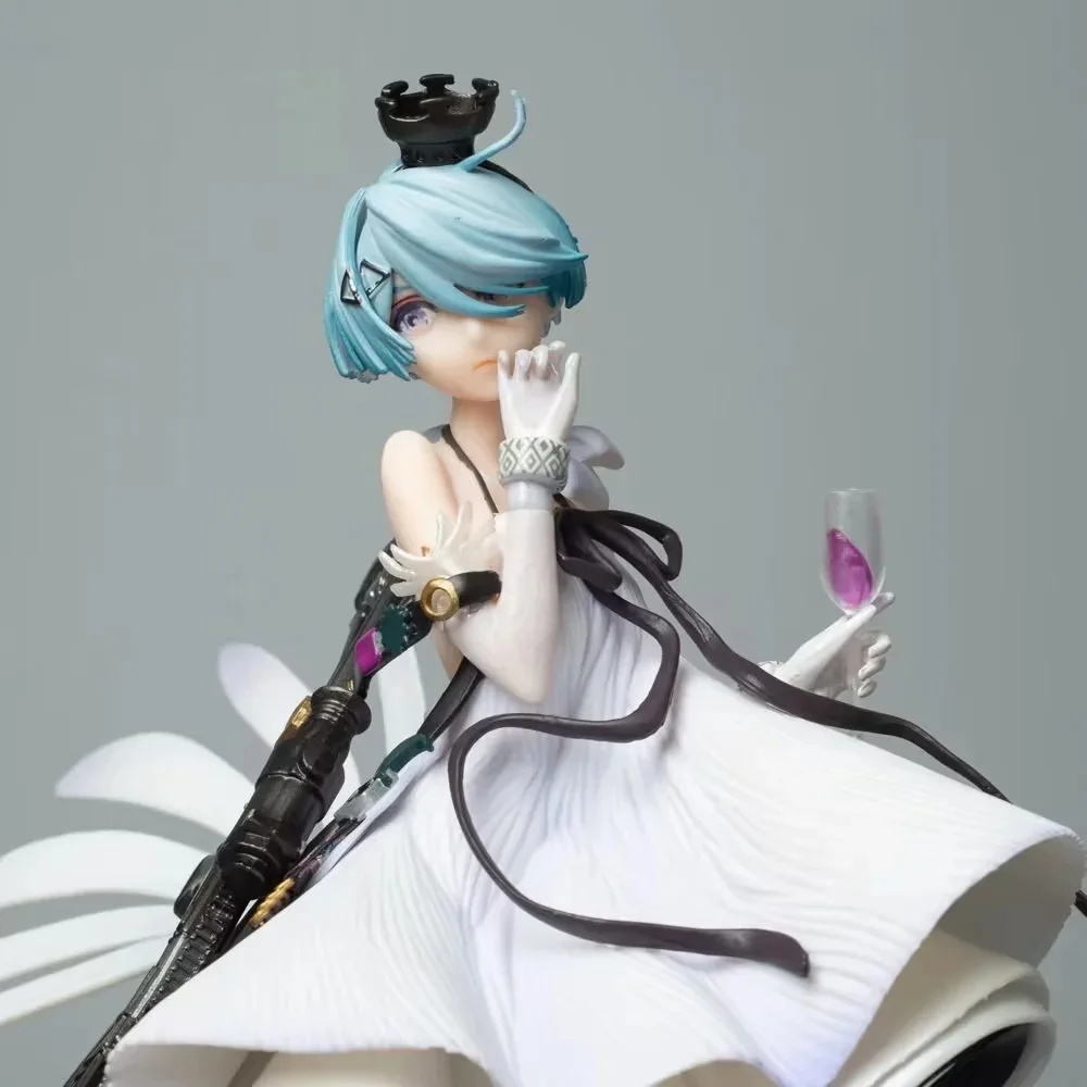 อะนิเมะ Zas M21 สีขาว Queen PVC Action Figure ตุ๊กตาของเล่นตุ๊กตารุ่นสะสม 27 ซม