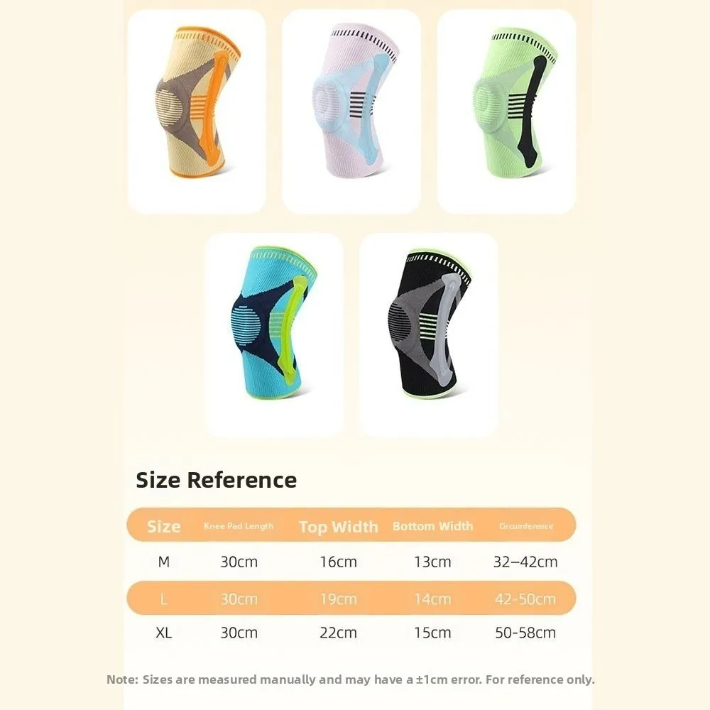 Anti-collision Sports Knee Pad Breathable Elastic Knee Sleeves Joints Protector Adjustable Knee Support Brace Running