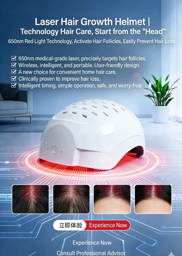 COZING-C300 Zone Control Hair Growth Helmet | LED Laser Therapy Device for Hair Loss Prevention Scalp Relax & Hair Regrowth
