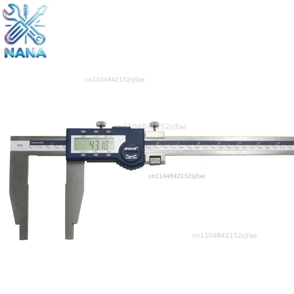 SHAHE 0-600mm Digital Caliper Stainless Steel Vernier Caliper Electronic Caliper