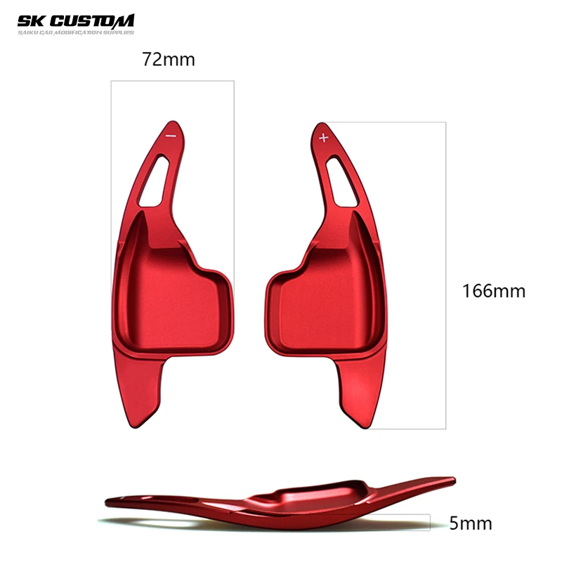 SK CUSTOM For BMW F30 F31 F32 F20 F22 F15 F16 X1 X3 X4 X5 X6 Aluminum Steering Wheel Paddle Shifter Gear Shift Shifter Extension