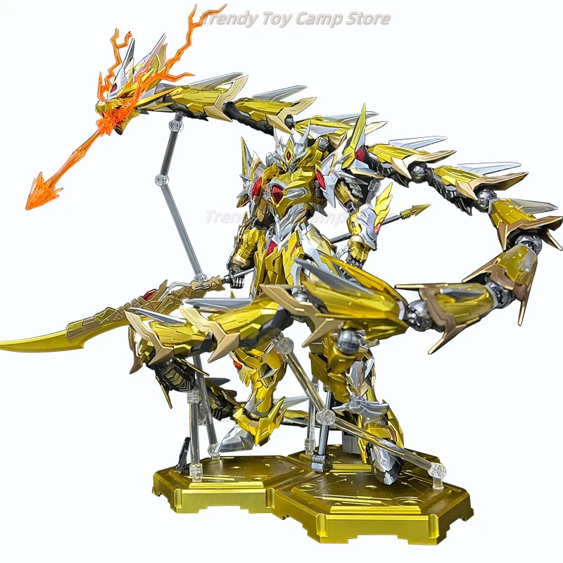 【ในสต็อก】 Mo-dong นิวเคลียร์ Aobing Bai-qi ประกอบรุ่น Guochuang Mecha Nezha Cao Ren Action ตุ๊กตาของขวัญคอลเลกชัน