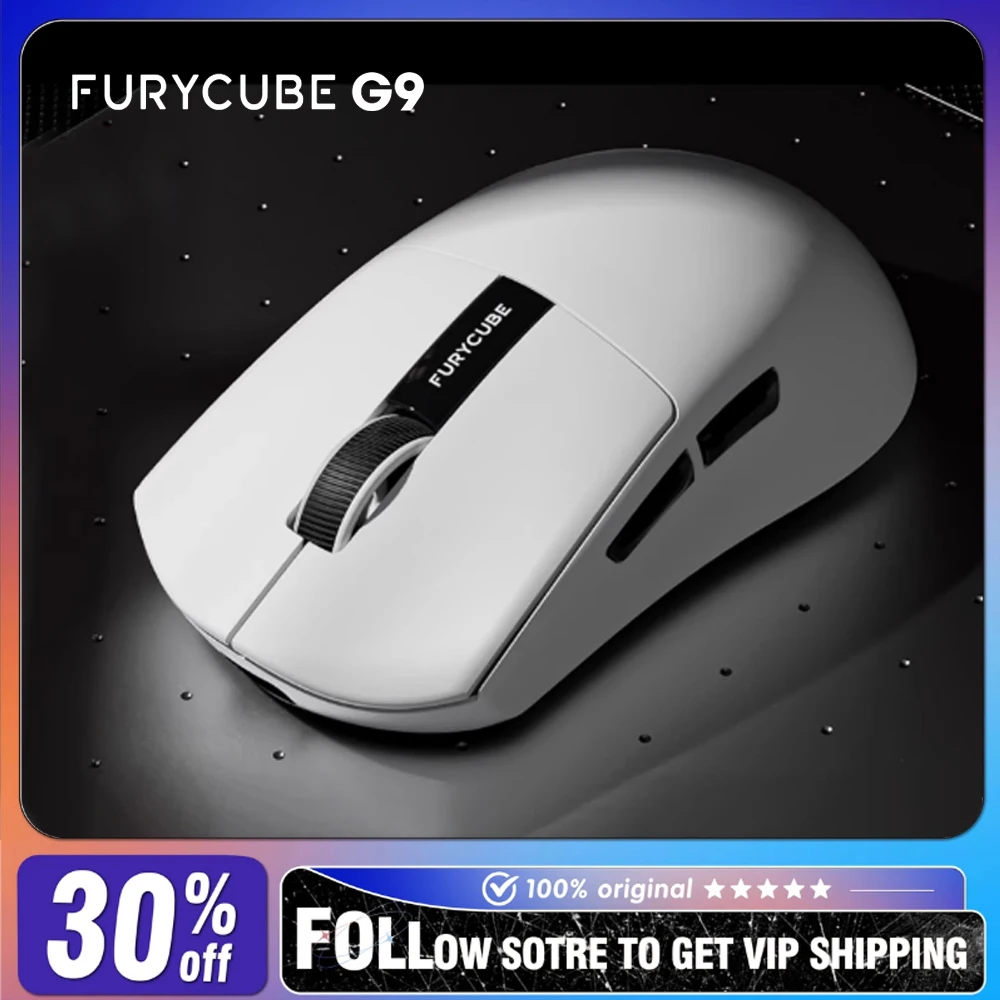 

Игровая мышь Furycube G9 Pro, беспроводная Bluetooth, легкий дизайн, аксессуар для ноутбука, деловая офисная мышь с длительным сроком службы и низкой задержкой