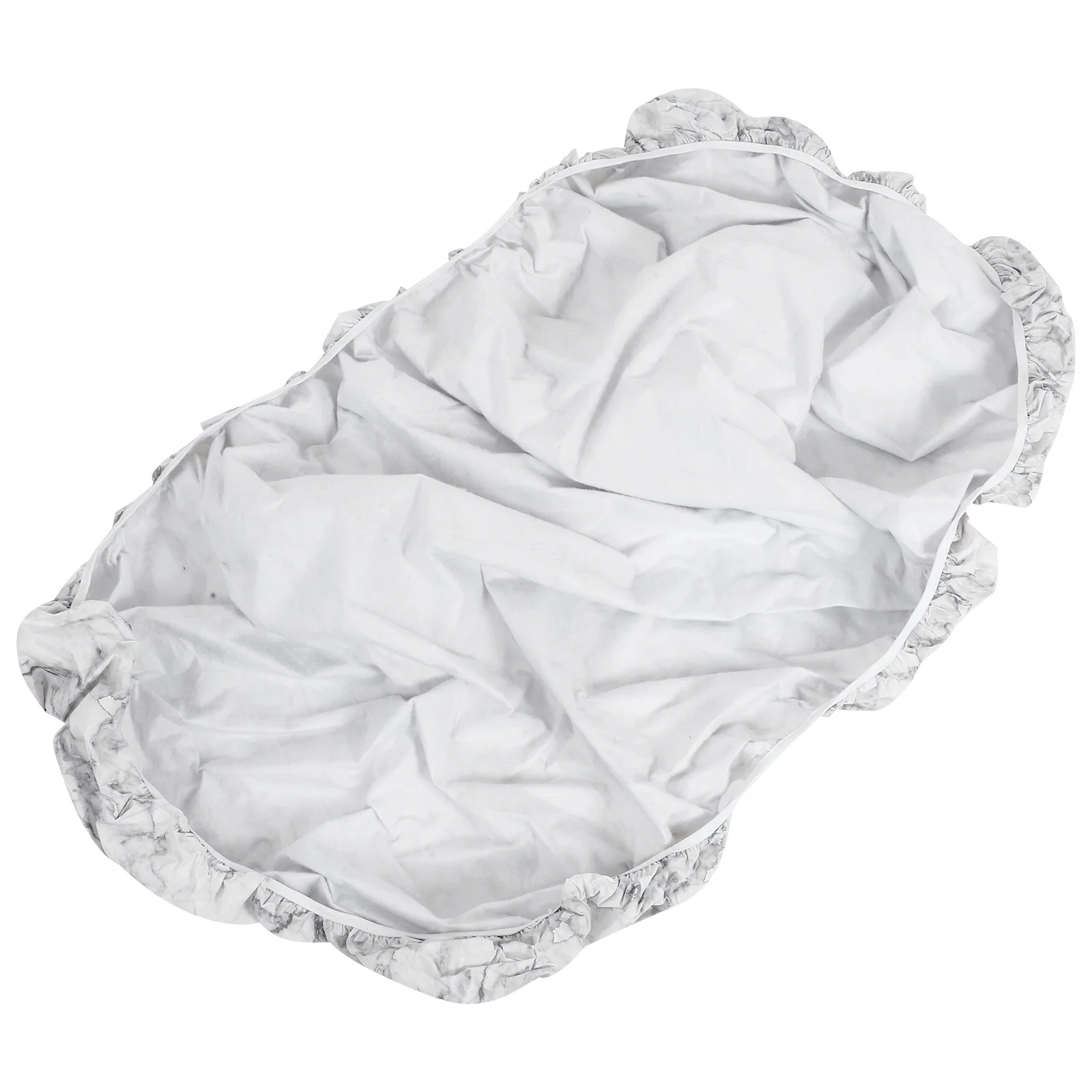 

1Set Elastic Tablecloth PVC Patio Table Cover Oil Proof Stretch Fitted Outdoor Table Cover for Picnic Party Wedding Banquet