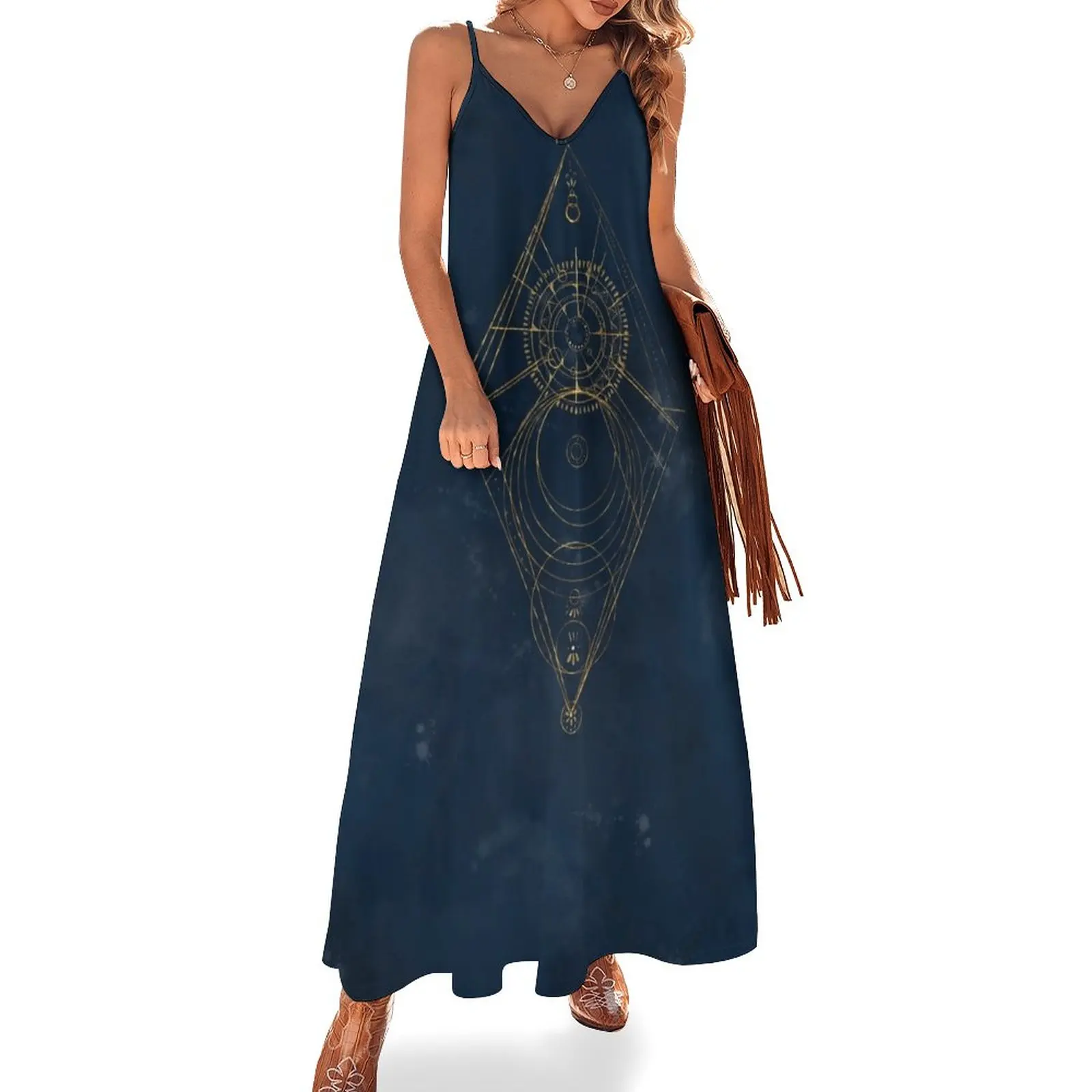 

Mystical Nature Sleeveless Dress dresses for womens summer dresses dress party night