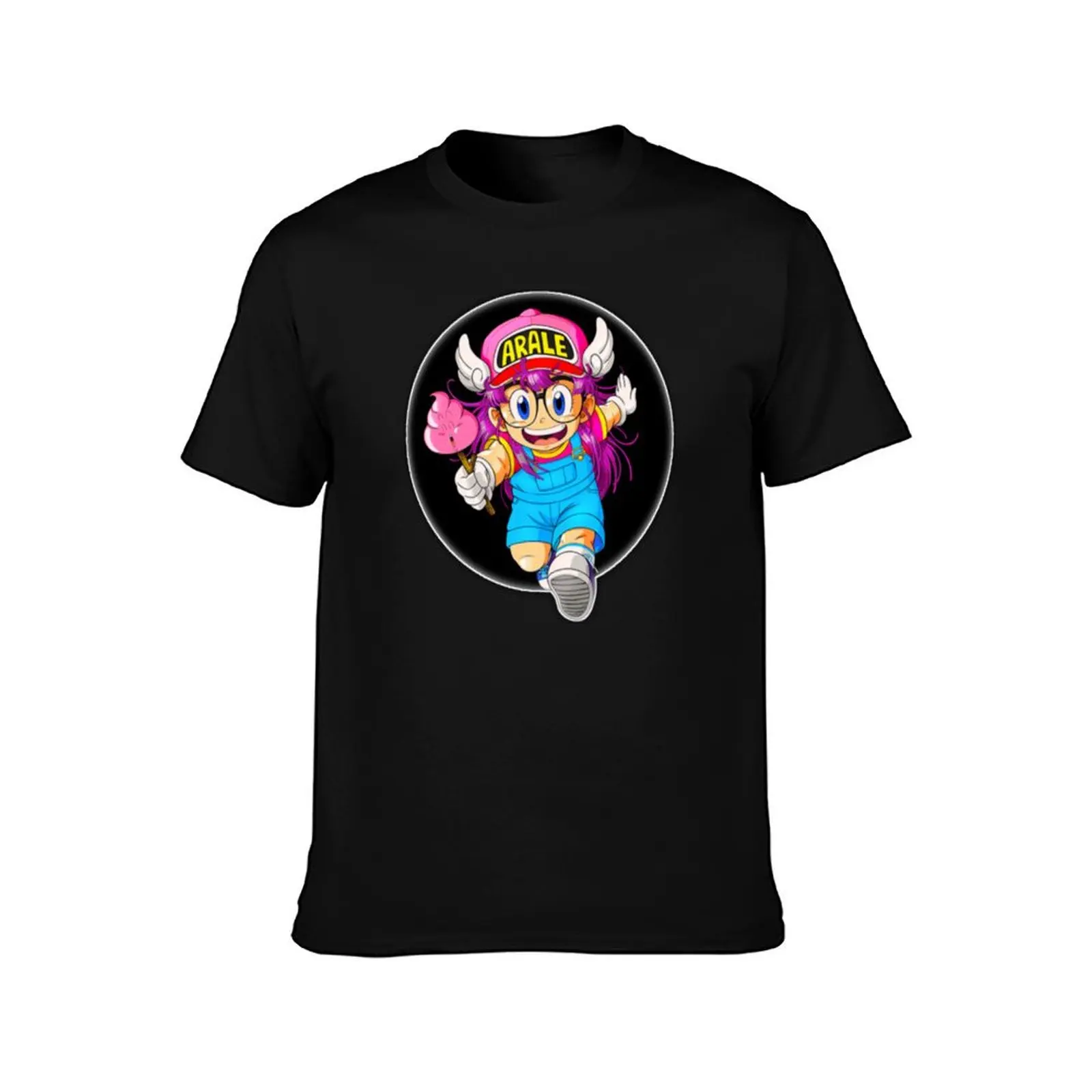 Arale & Poop T-Shirt Plus Size Loose Short Sleeve Top T-Shirt