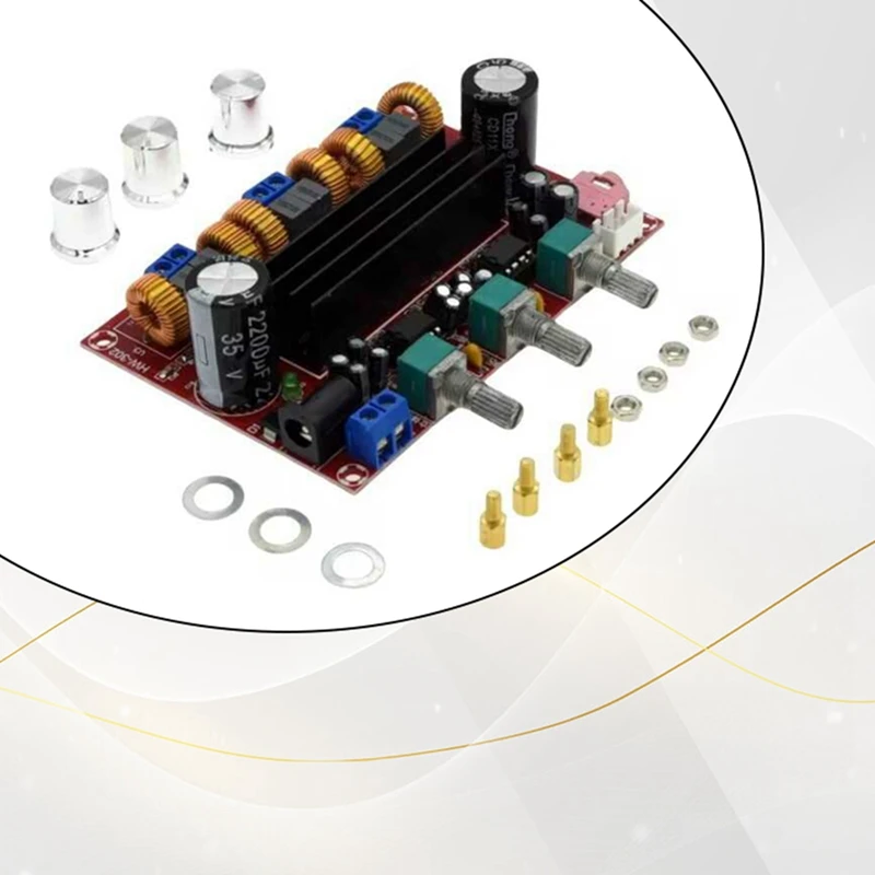 XH-M139-Digital-Power-Amplifier-Board-2.1-Channel-2X50w&100W-DC12-24V-Amplifier-Modules-TPA 311602 -Y41A