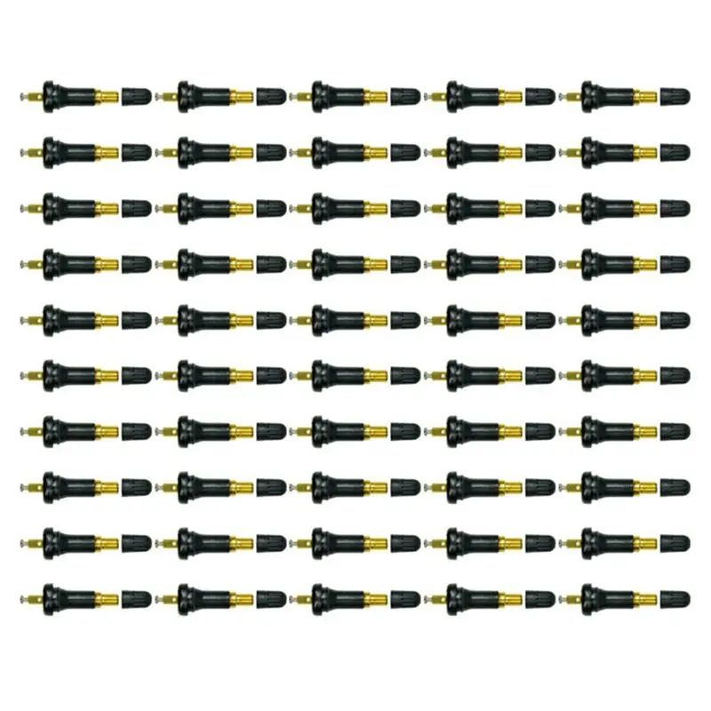 50 PCS Pressure Sensor Valve Stem Car Rubber Rim For General Motors, Tire Pressure Monitoring Valve-A54R