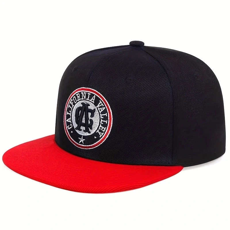 Unisex-Hip-Hop-Hüte mit Buchstabenstickerei, für Frühling und Herbst, für den Außenbereich, verstellbar, für Sport, Freizeit, Baseballkappen, Sonnenschutzhut – Detail 3