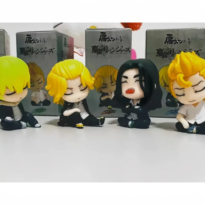 

4.7cm Tokyo Revengers Figure Blind Box Draken Manjiro Sano Baji Keisuke Figures Model Pvc Statue Doll Collect Decor Toys Gifts
