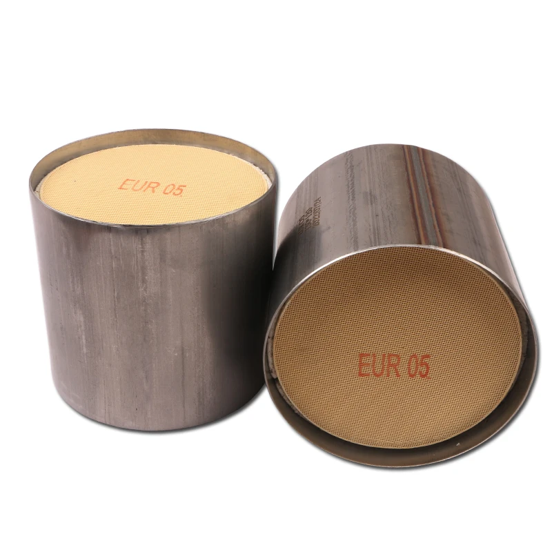 130*127mm Universal Catalytic Converter Euro 4 Euro 5 600 Cells Car Exhaust Three-Way Catalyst Catalytic Converter Universal