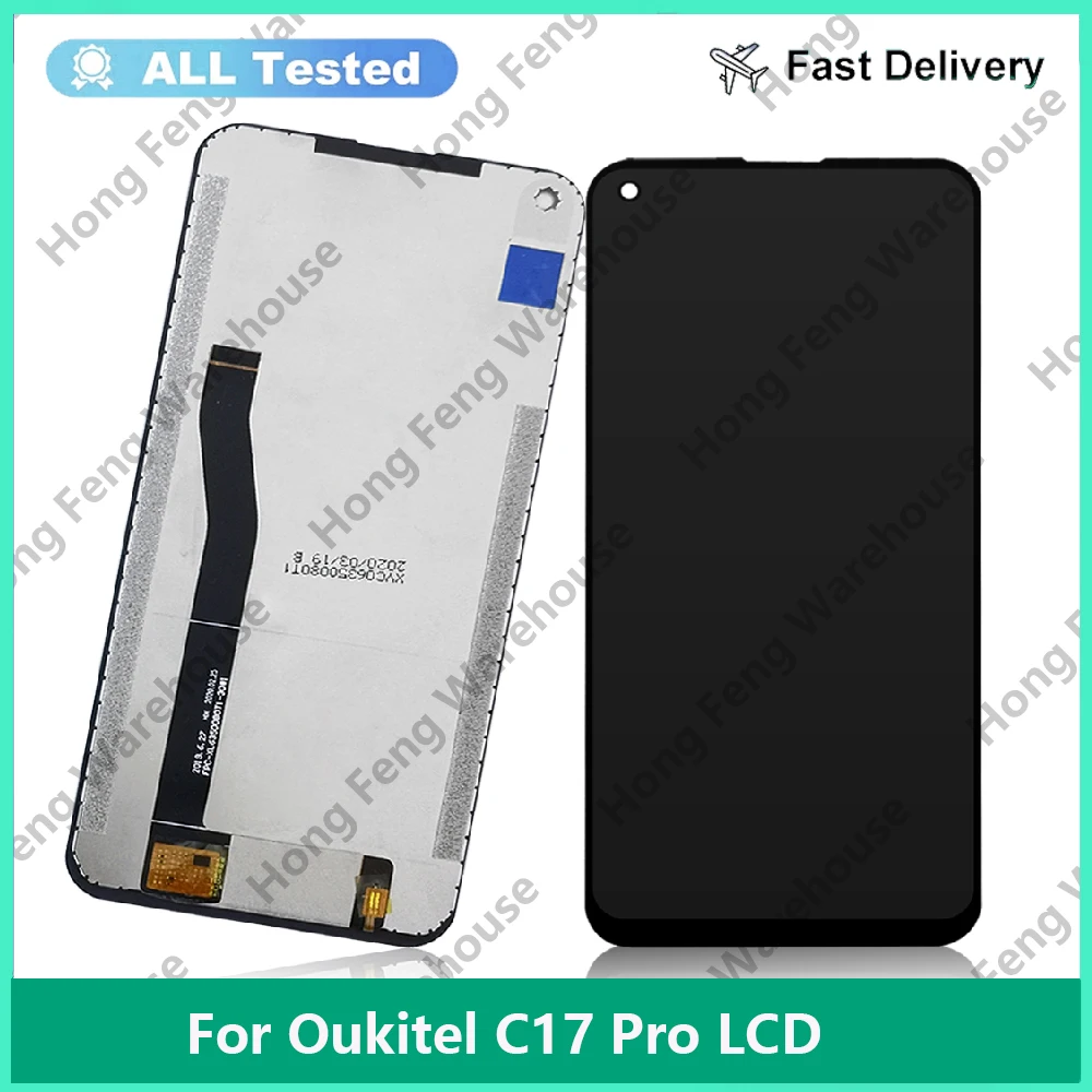 

6.35" Screen For OUKITEL C17 Pro Display LCD + Touch Screen Assembly 100% Tested Well lcd For OUKITEL C17Pro LCD Screen + Tools