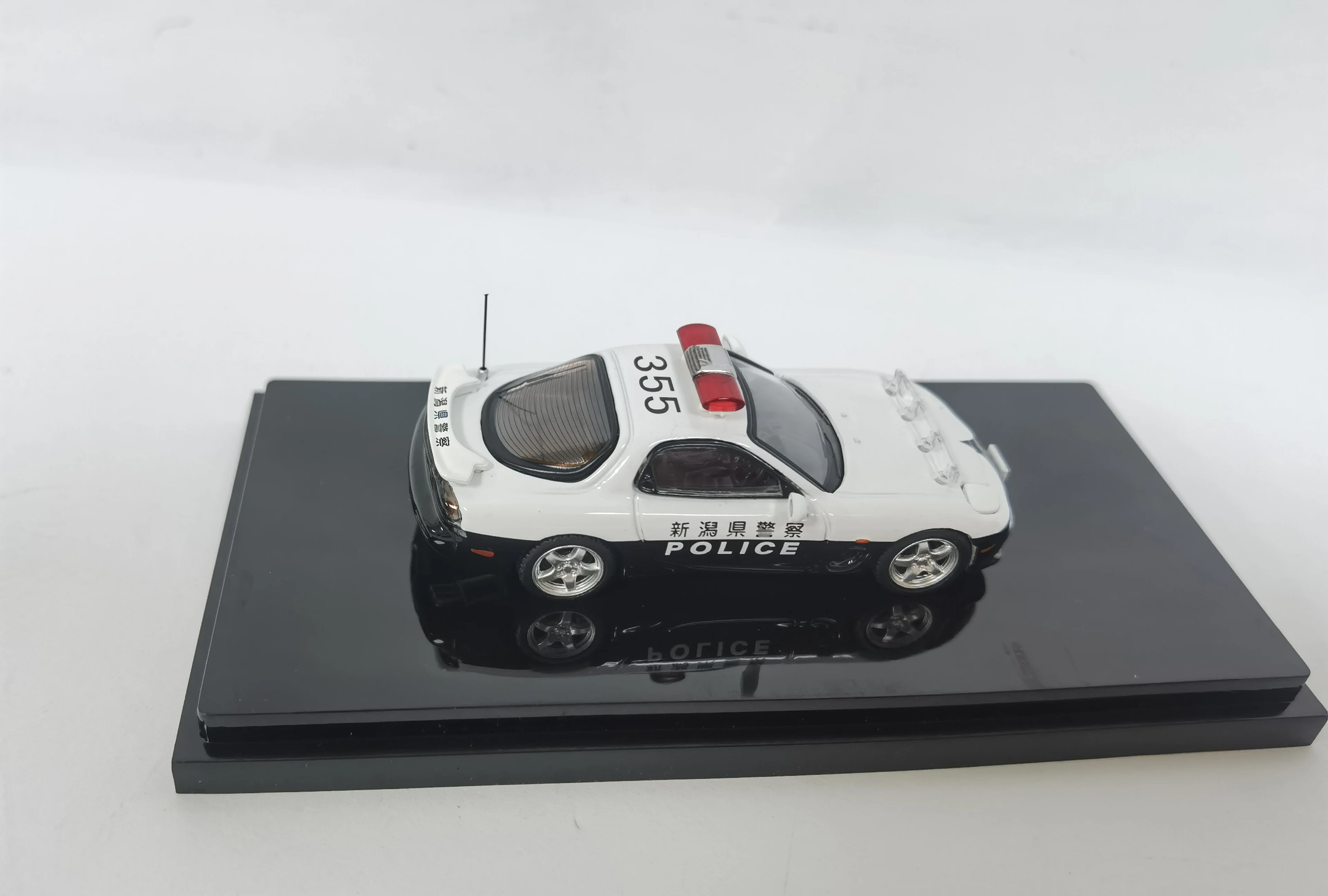 Редкий автомобиль полицейского дорожного патрулирования H7640021 Diecsat 1/64 Mazda RX-7 FD3S Niigata