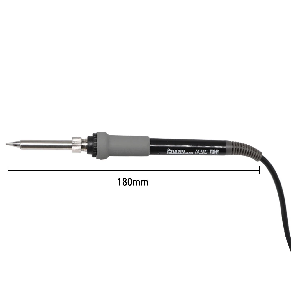 Imagem -04 - Solda Estação Handle 6-pin Plug Punho Termostático Ferro de Solda Handle Luz Branca Hakko Fx888d Fx888 Fx9801