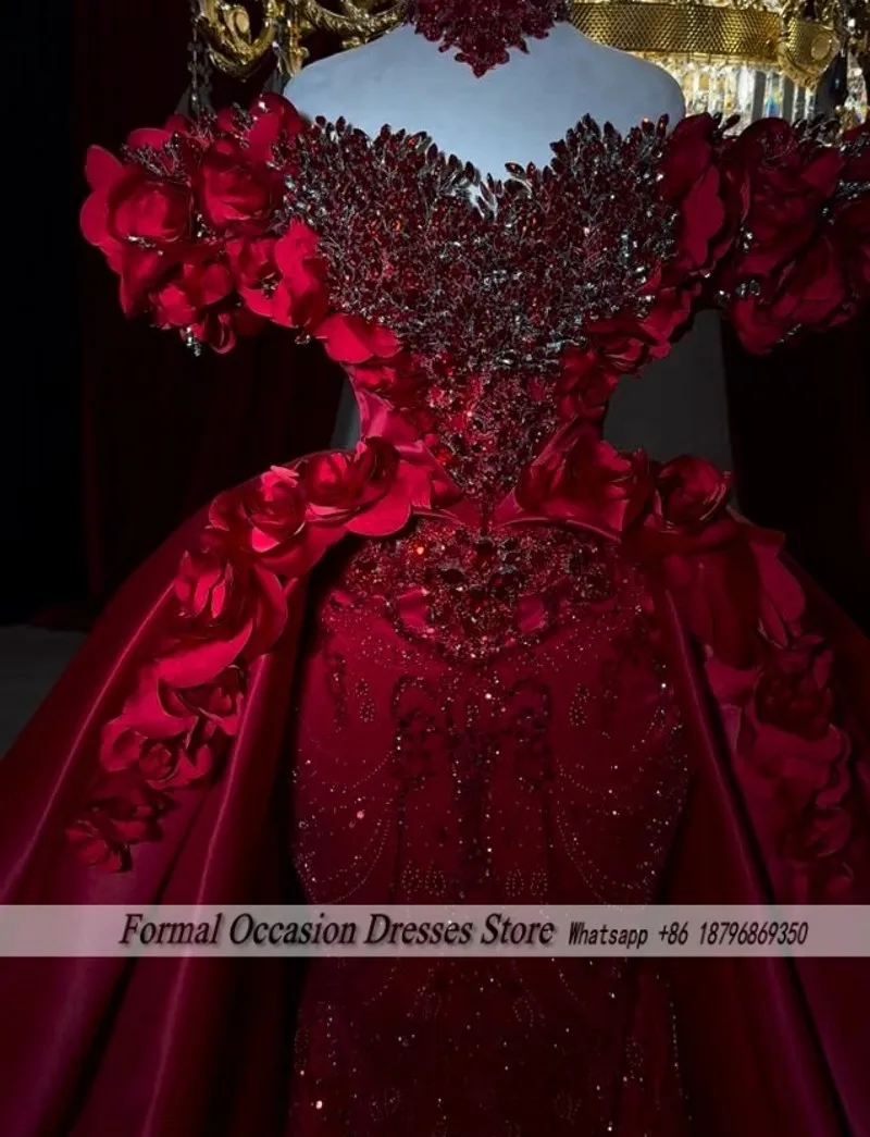 럭셔리 크리스탈 스팽글 인어 이브닝 드레스 오프 숄더 프롬 드레스 맞춤형 웨딩 파티 가운 베스티도 데 갈라