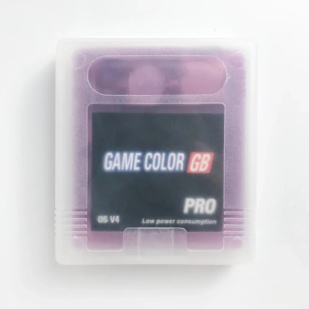 GB GBC Flash-Kartusche Kompatibel mit Game Boy, Game Boy Color und Game Boy Advance 8GB Micro-SD-Karte Menü-Rückkehr-Taste