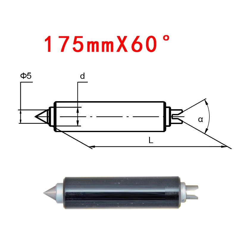 10 paar digitale schroefdraadmicrometers F0200 inch maat meetkop 60 ° 55 ° Geproefd 25 50 75 100 125 200 175