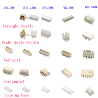 10PCS JST Plug 2.54/2.0/1.0/1.5/1.25mm Pitch Socket Micro PCB Connector 10/9/8/7/6/5/4/3/2P Board to Wire Housing Connectors