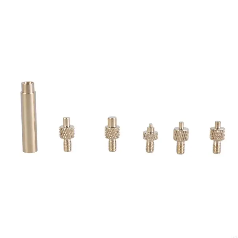 Threaded Knurled Heating Head For 3D Printer Insertnut Implant Connector Insert