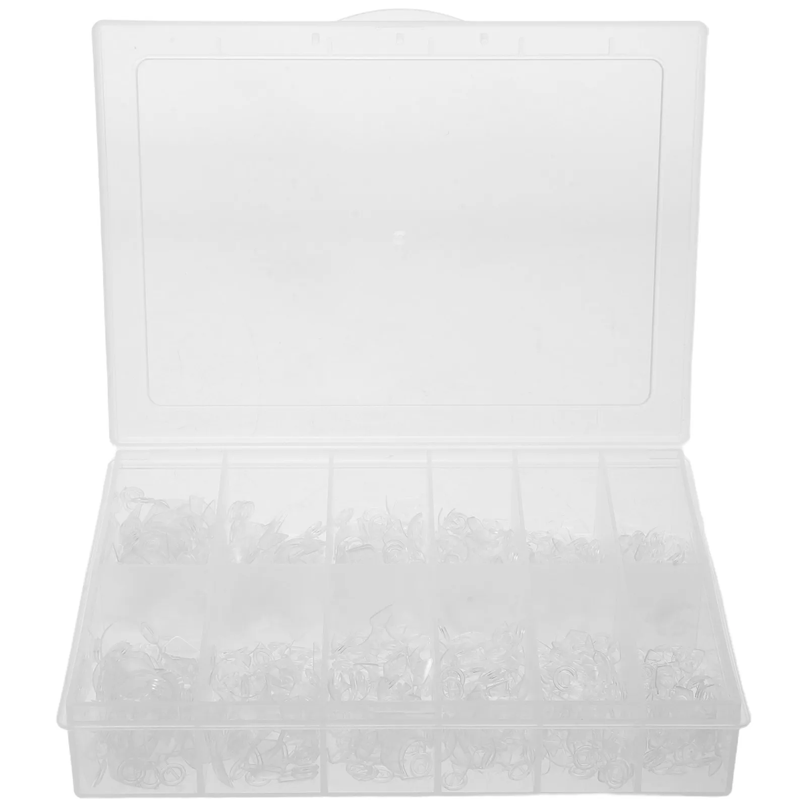 

600Pcs Half Cover Square Nails Clear Acrylic Press on Soft Gel Nail Tips Extra Short Square Nail Extension Home DIY Salon