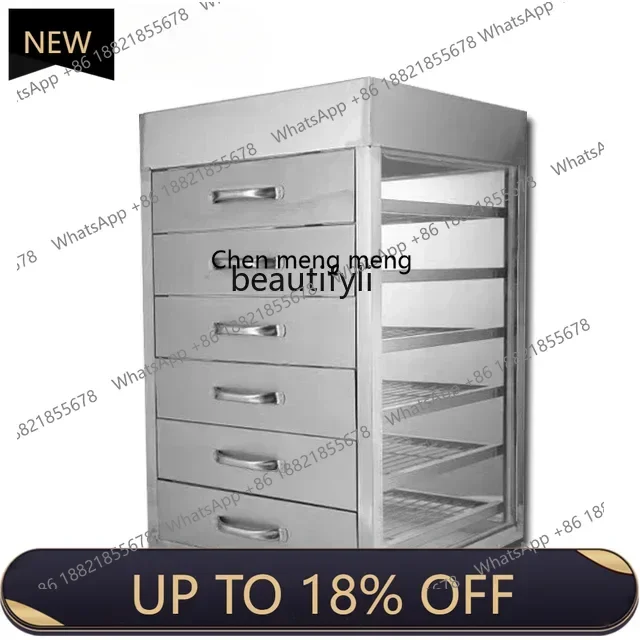 

Z189 AY Commercial drawer steamer tempered glass steamer stainless steel steamer