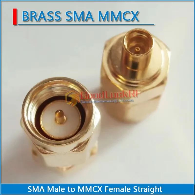 SMA Male to MMCX Female Plug Straight plug MMCX Male to SMA Female 50ohm MMCX Female to SMA Female GOLD RF Connector Adapters