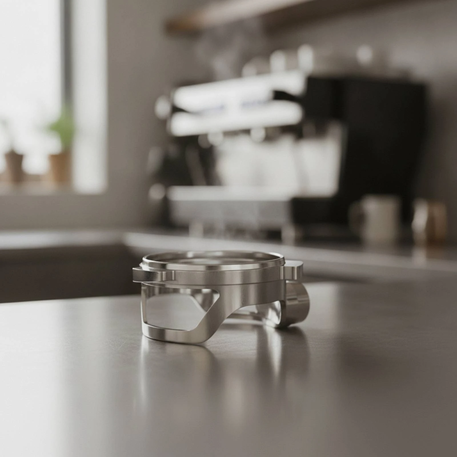 Bottomless Portafilter Long-Lasting Naked Portafilter Espresso Tool Balanced Coffee Accessory Secure for Baristas