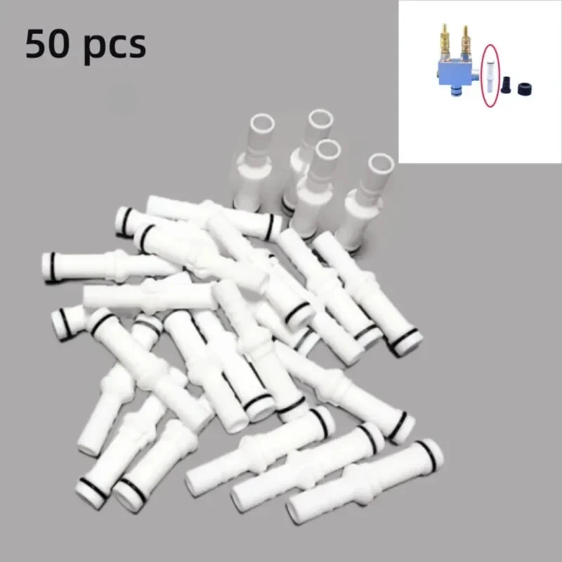 

50PCS PTFE 241225 Annular gap collector nozzle for PI-F1 Powder injector pump