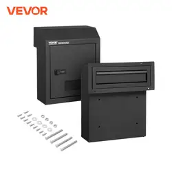 markii VEVOR Through The Door Key Drop Box Heavy Duty Steel Plate Through the Door Mailbox with 12