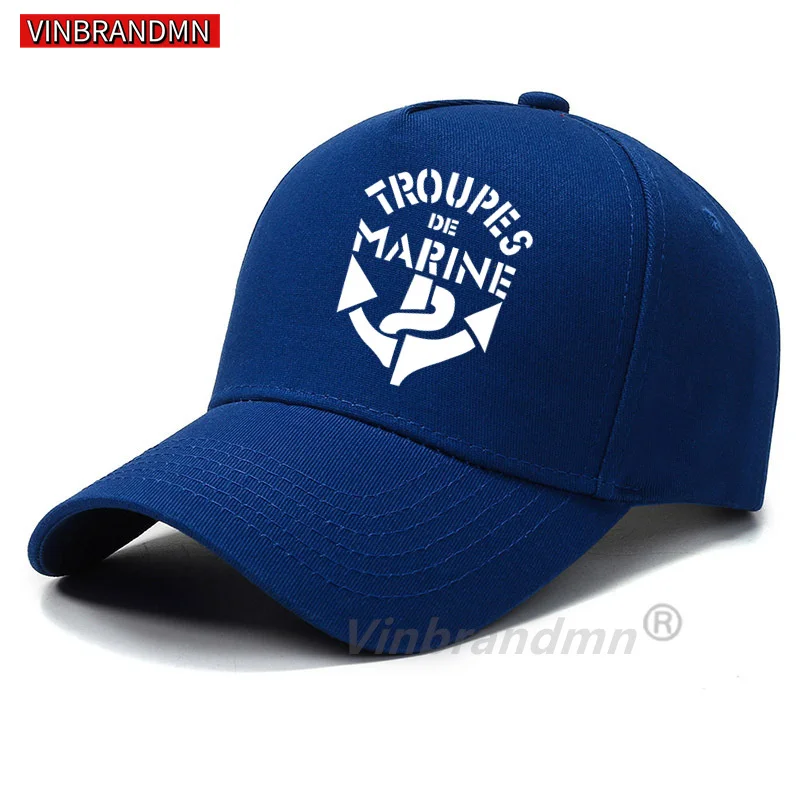 France Marine Troops French Colonial Troops Baseball Caps Unisex Summer Marines Military Tactical Casual Adjustable Visor Hats