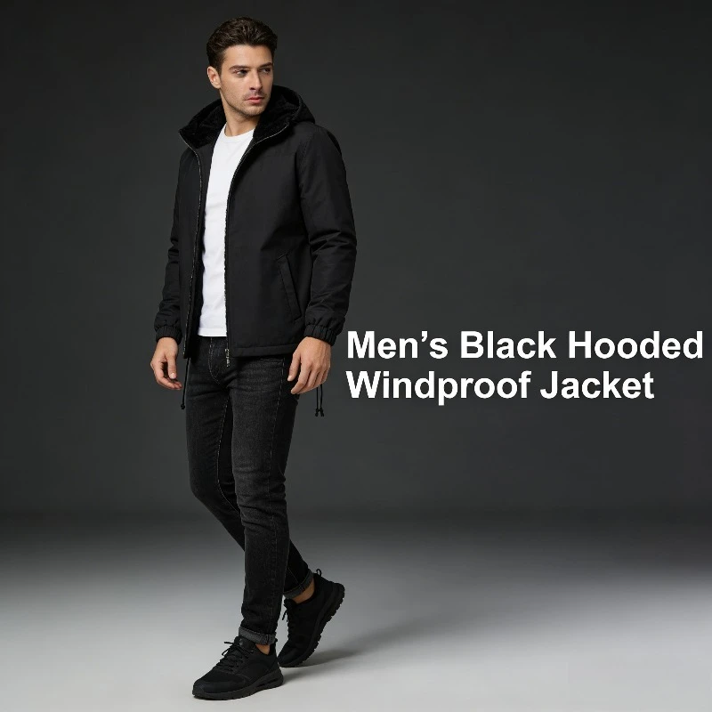 

2026 New Men's Lightweight Wind Jacket Wind-Resistant & Breathable Softshell for Hiking Commute & Travel​