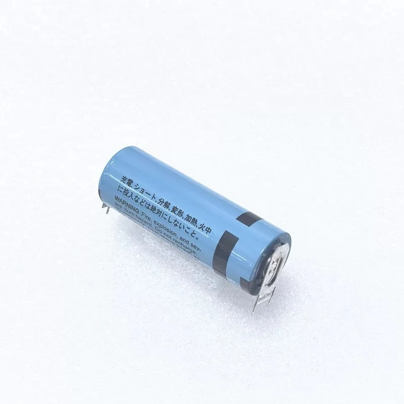 for Fdk cr17500ep lithium battery 3v with solder tabs for industrial control equipment, alarm systems, and plc batteries