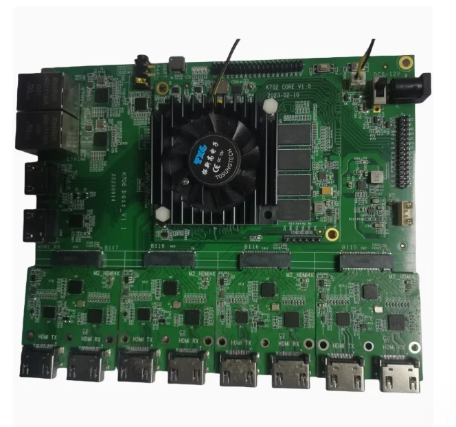 For fpga  Kintex7 XC7K325T pcie dp hdmi2.0 10G optical fiber sdi development board